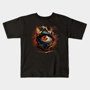 All seeing eye Kids T-Shirt